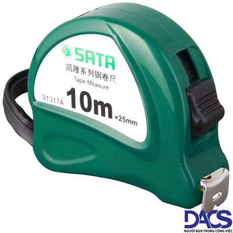 Thước cuốn thép Sata 91317A 10m