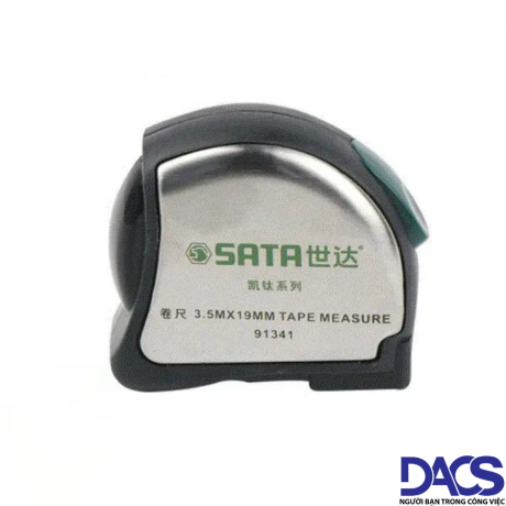 Thước cuốn thép Sata 91341 3.5m