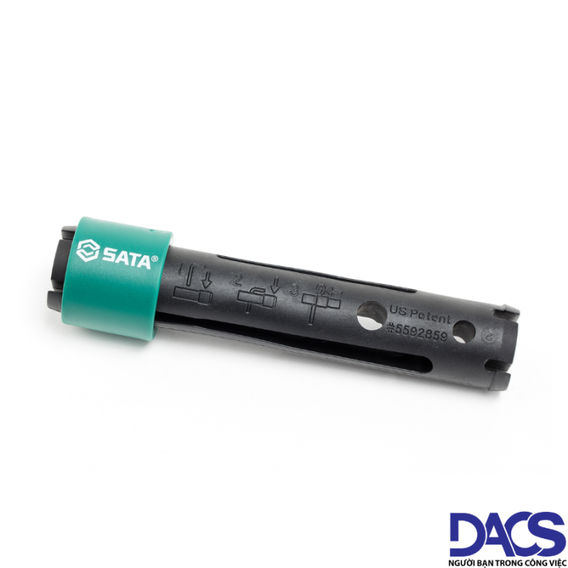 Bộ lục giác bi Sata 09124 loại dài - 9 chi tiết (hệ mét)