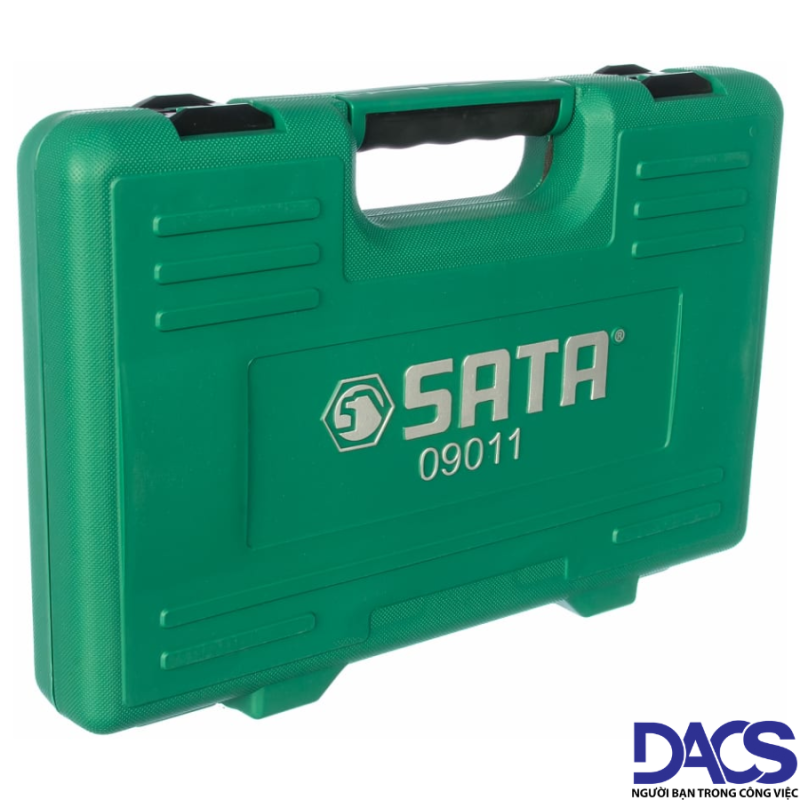 Bộ đầu tuýp Sata 09011 - 65 chi tiết 1/4" và 3/8"