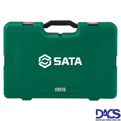 Bộ dụng cụ sửa chữa cơ khí Sata 09516 - 58 chi tiết